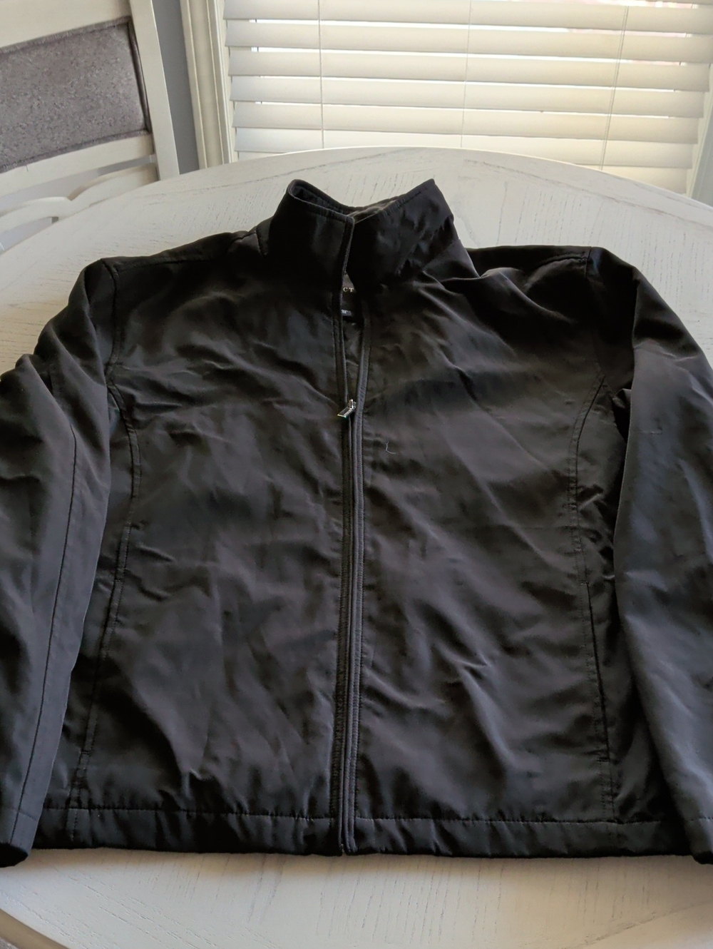 Structure Men's Black Lightweight Zip Jacket